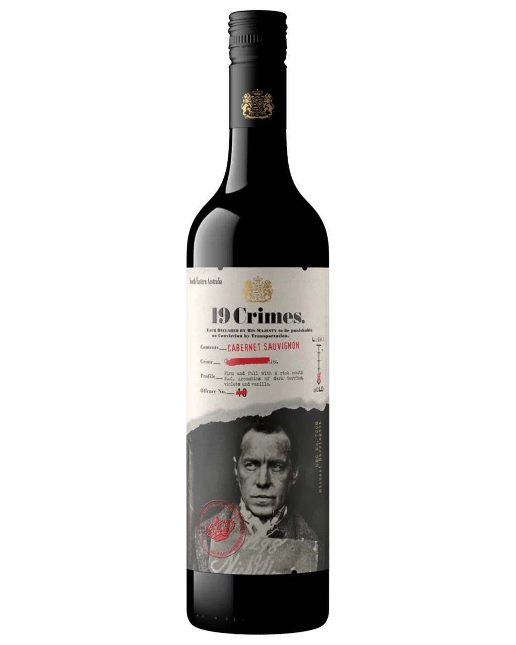 19 CRIMES CAB SAUV 750ML