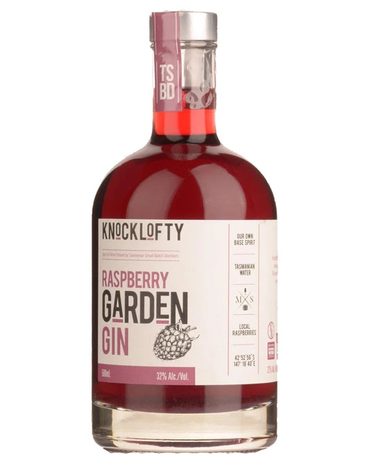 KNOCKLOFTY TASMANIA RASPBERRY GARDEN GIN 500ml