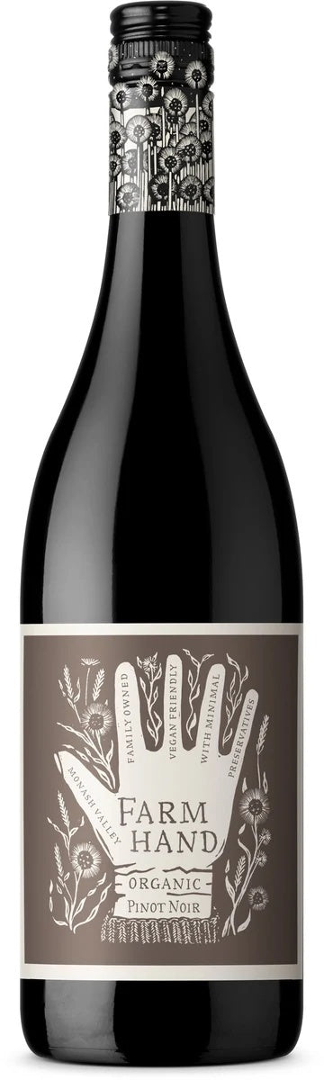 farm hand organic Pinot Noir