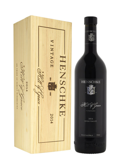 2014 Henschke Hill of Grace Shiraz 750ml Wood Box