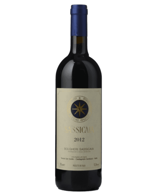 2012 Tenuta San Guido Sassicaia Bolgheri 750ml