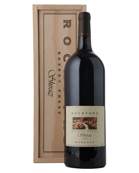 2017 Rockford Basket Press Shiraz 1.5L Magnum Original Wood Box