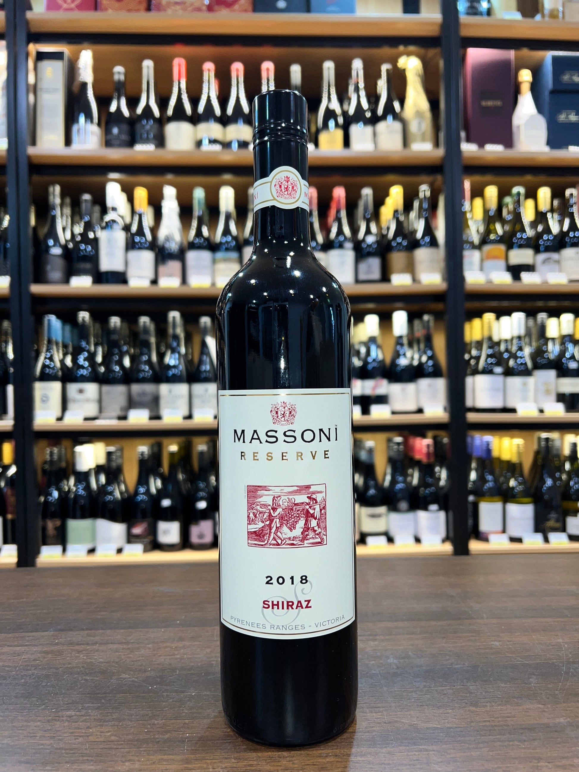 2018 Massoni Reserve Shiraz 750ml