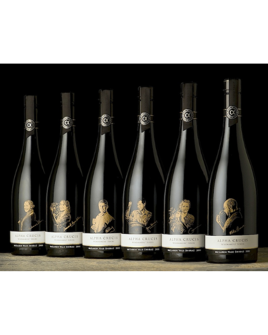 2014 Alpha Crucis Winemakers' Series Shiraz 6 Bottles in Wooden Box 750ml