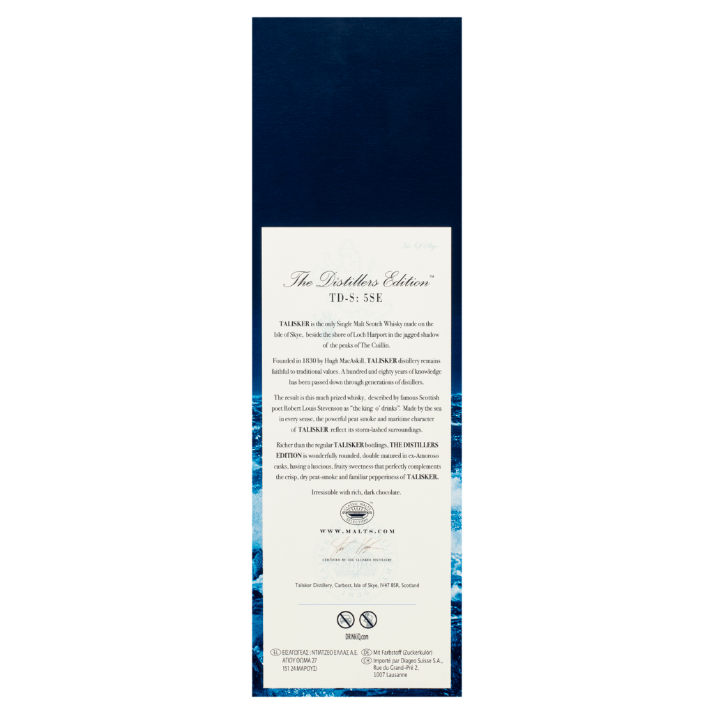 Talisker Distillers Edition 2009/2019 Single Malt Scotch Whisky 700ml