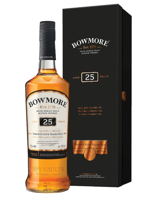 Bowmore 25 Year Old Single Malt Scotch Whisky 700ml