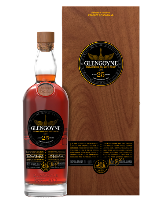 Glengoyne 25 Year Old Single Malt Scotch Whisky 48% 700ml