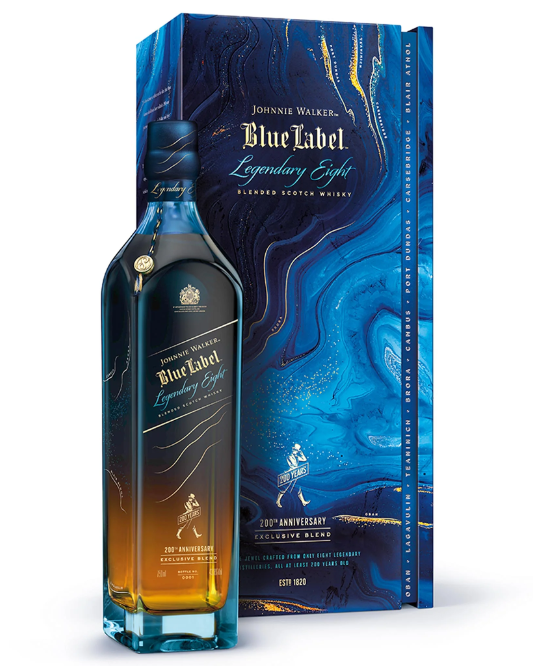 Johnnie Walker Blue Label Legendary Eight 200th Anniversary Edition 750ml