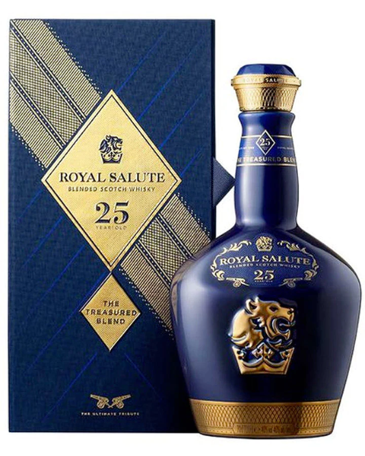 Royal Salute The Treasured Blend 25 Year Old Blended Scotch Whisky 700ml