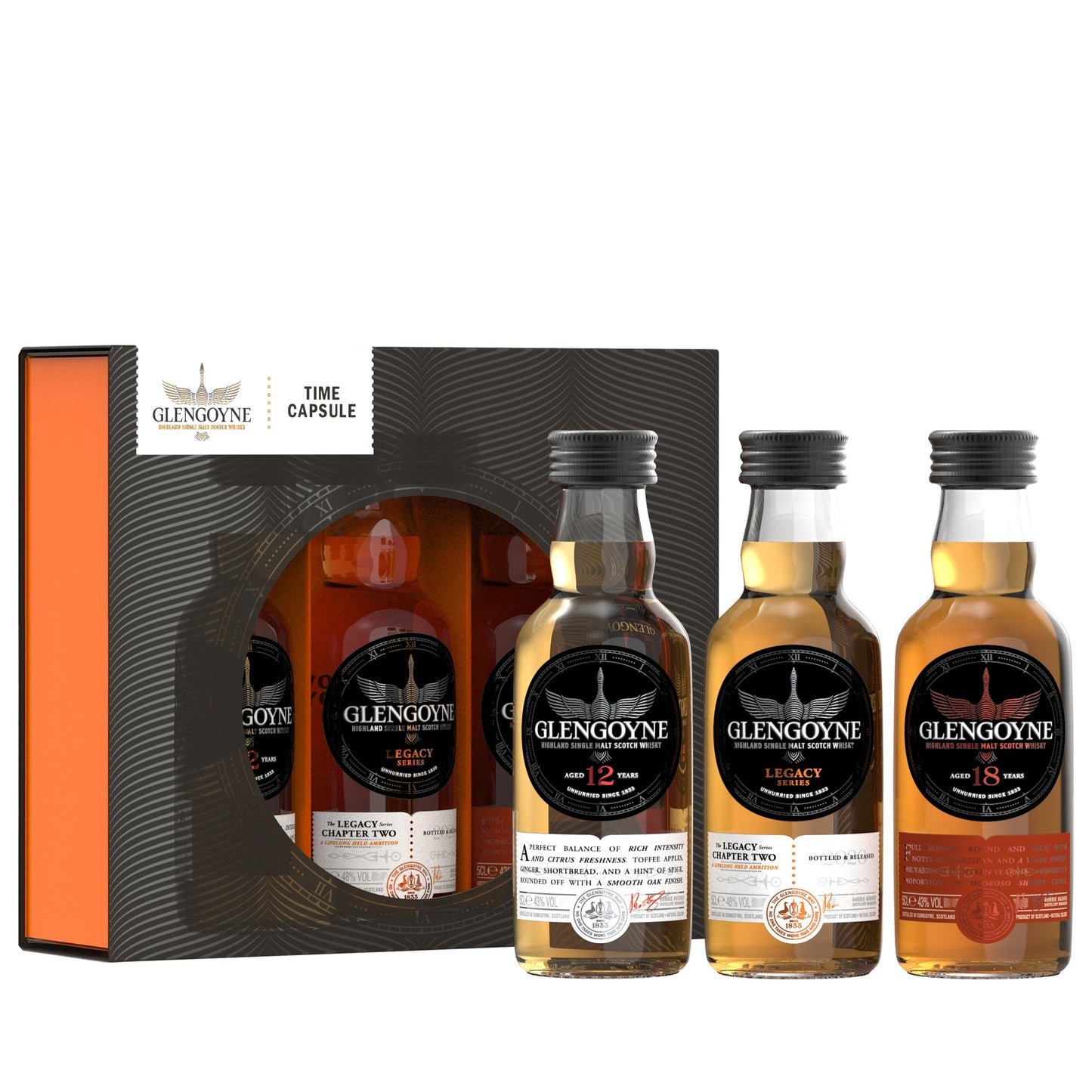 Glengoyne Time Capsule Gift Pack 3 x 5cl