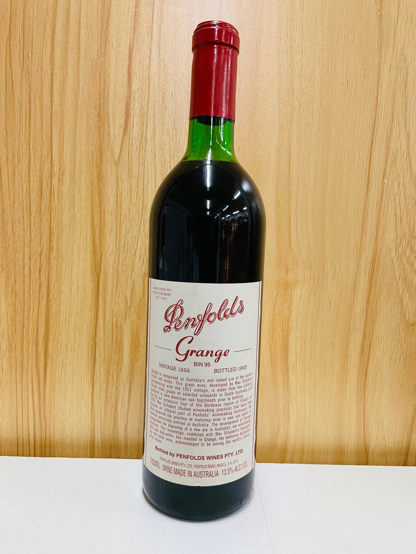 1992 Penfolds Bin 95 Grange Shiraz 750ml